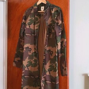 Camouflage Long-sleeve Vans Jacket